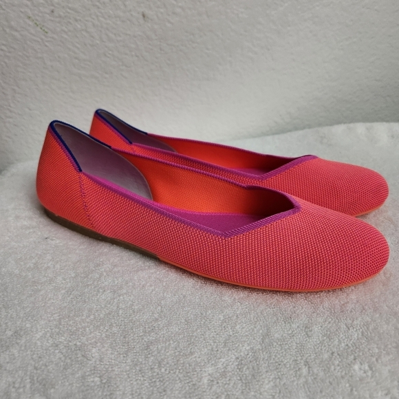 Roth'ys Round Toe Flats Tropical Pink  Women's Size 11.5 - Picture 2 of 12